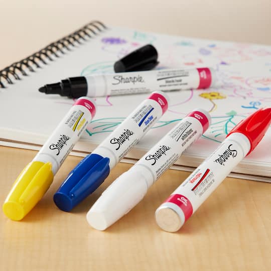 Sharpie® Oil-Based Paint Markers, Medium Point Primary Set